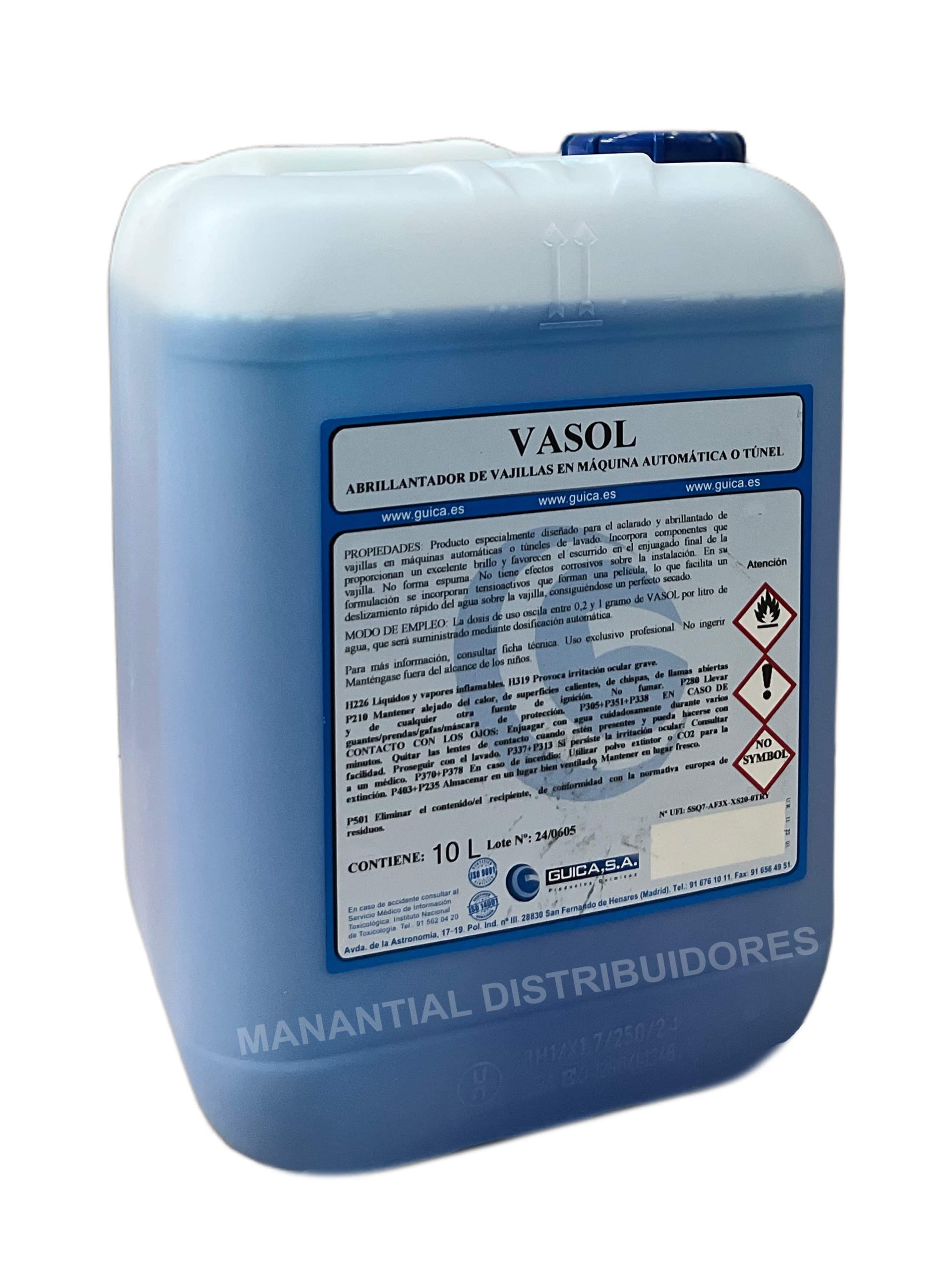 Abrillantador lavavajillas 10 litros
