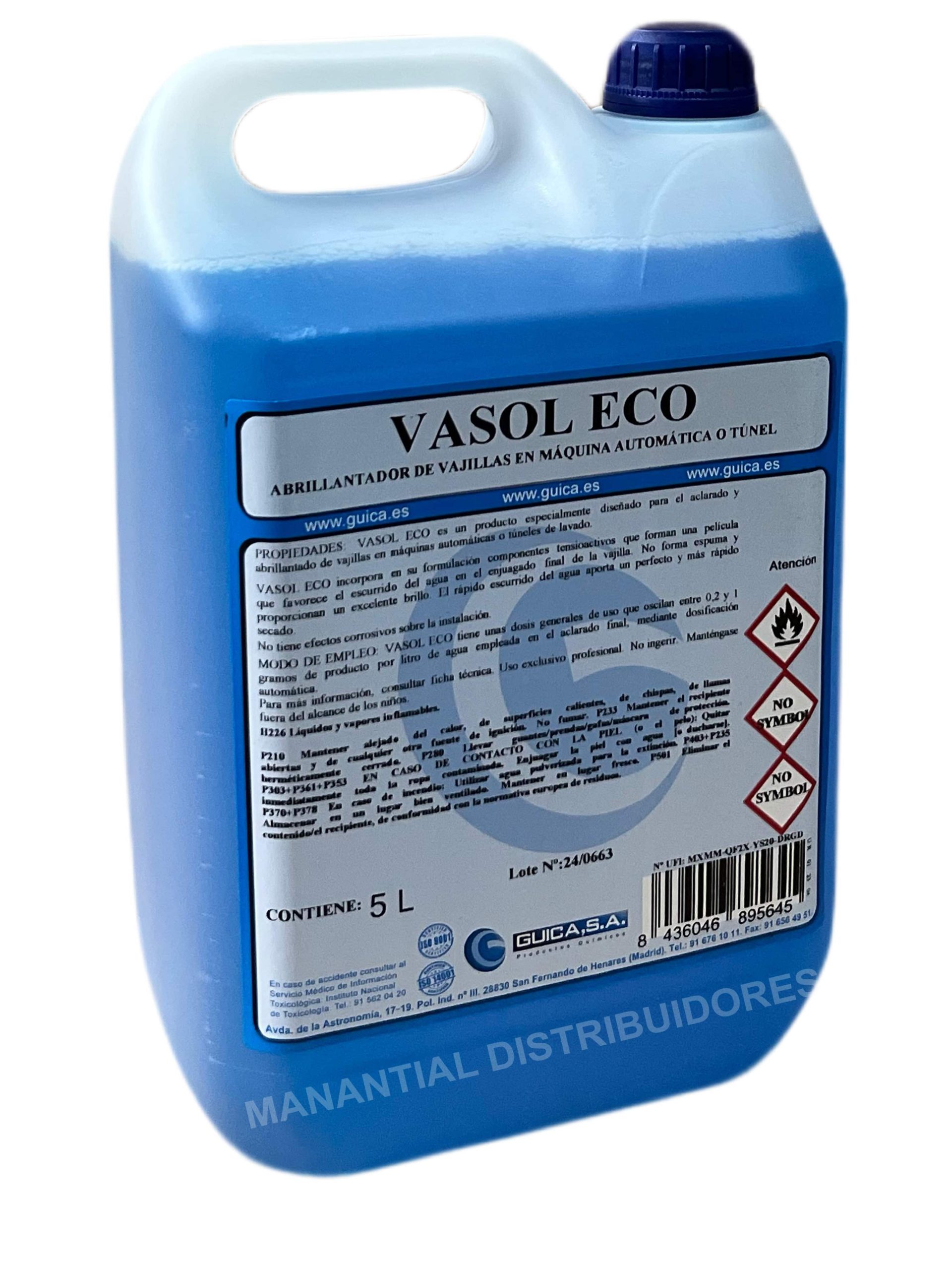 Abrillantador lavavajillas 5 litros