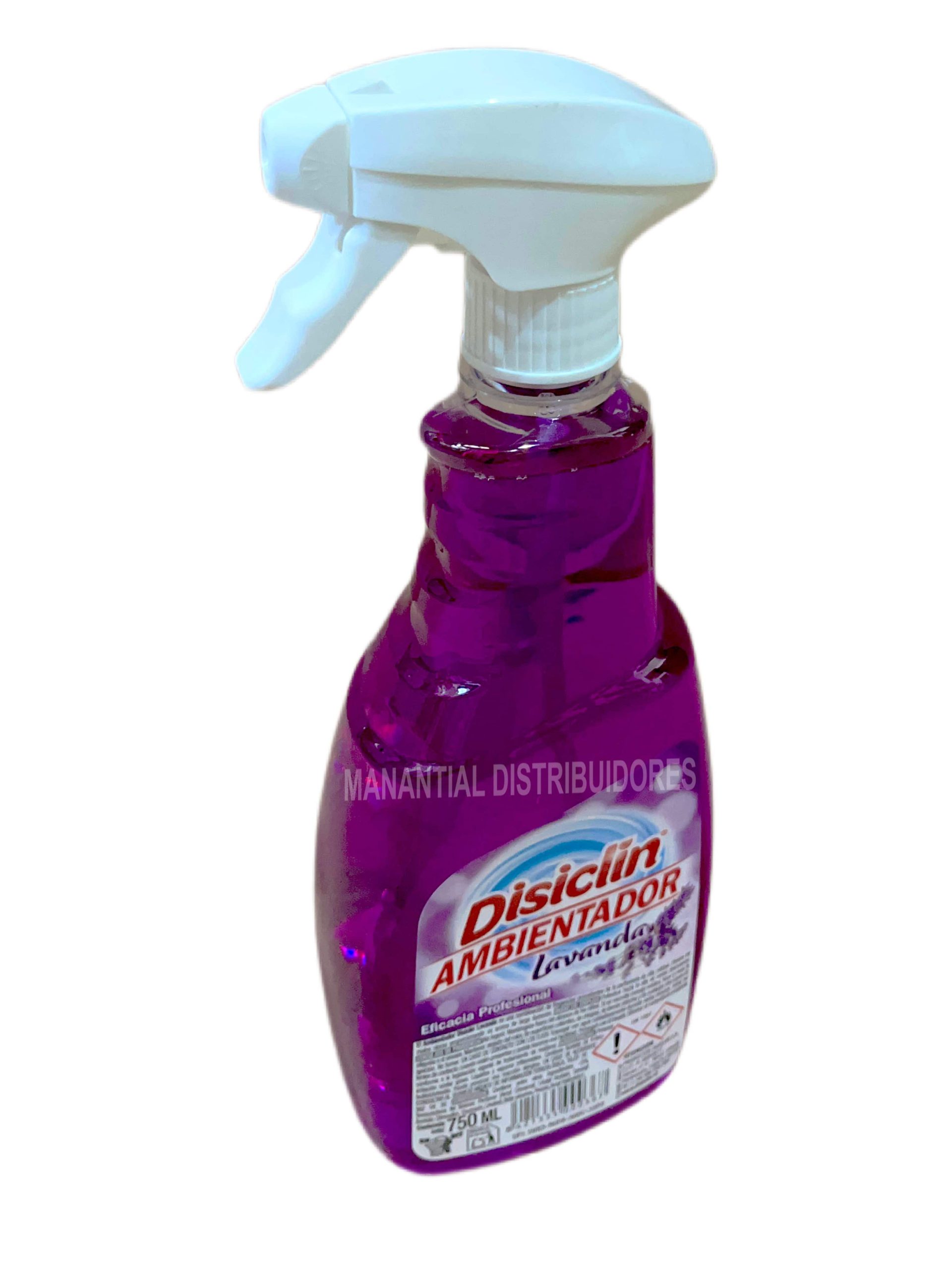 Ambientador Disiclin Lavanda de 750 ml con pistola.