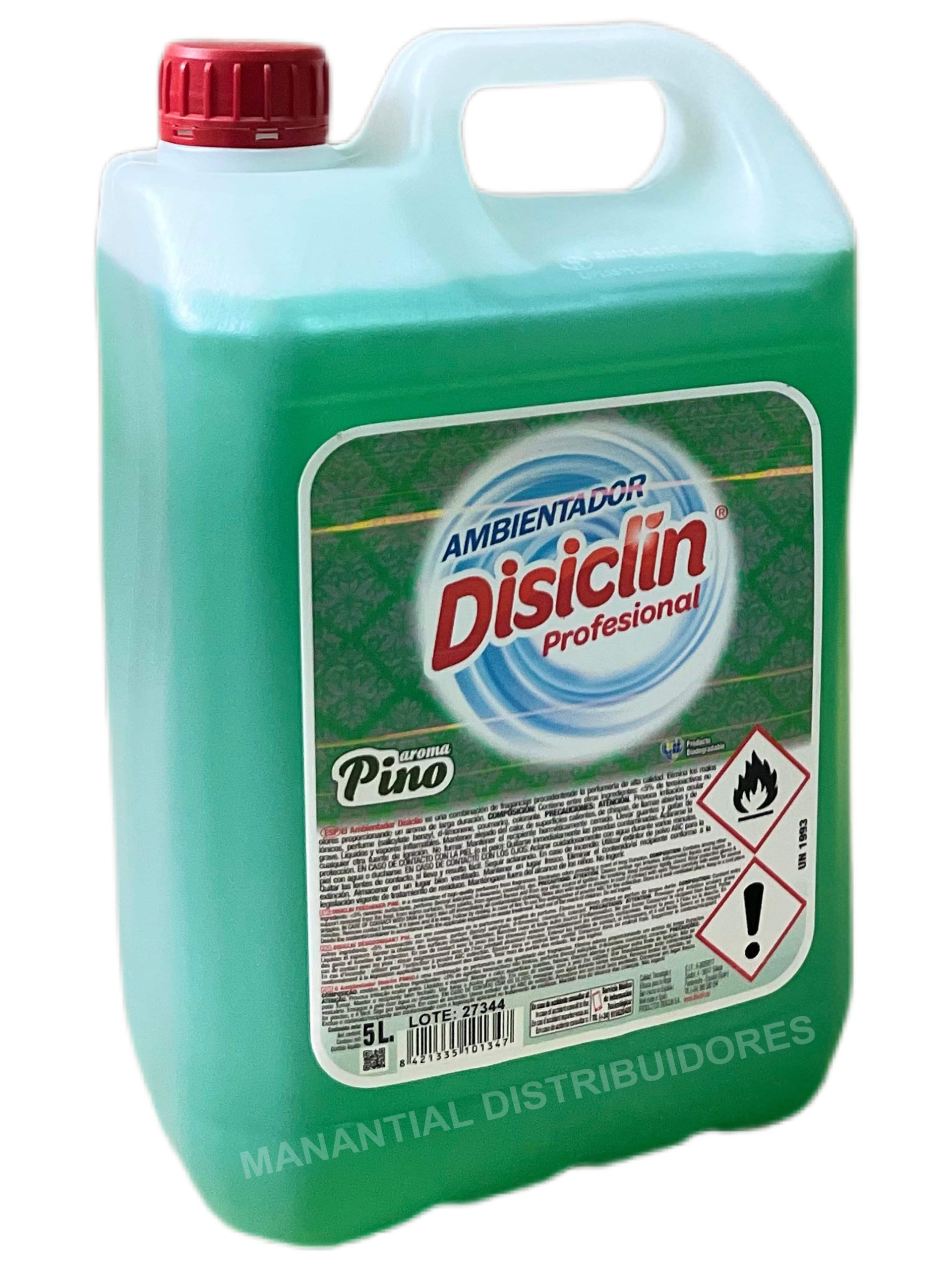Ambientador Disiclin Pino 5 litros.