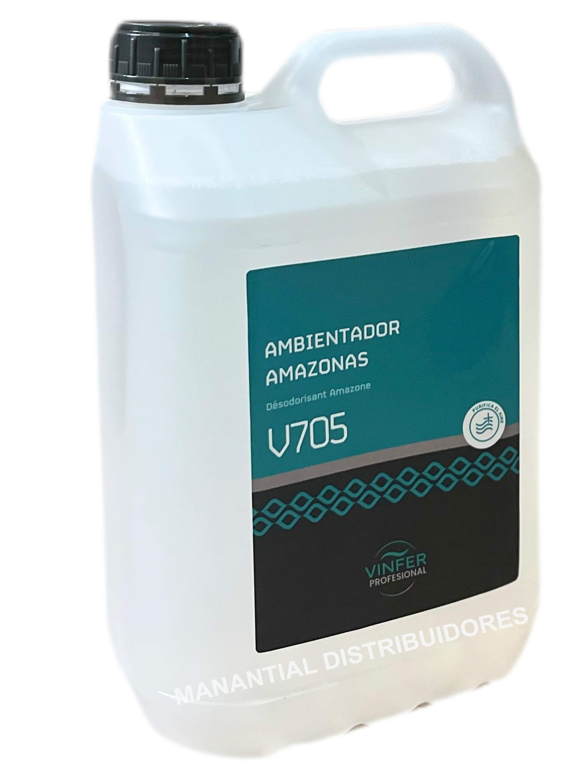 Ambientador V705 Amazonas 5 litros.
