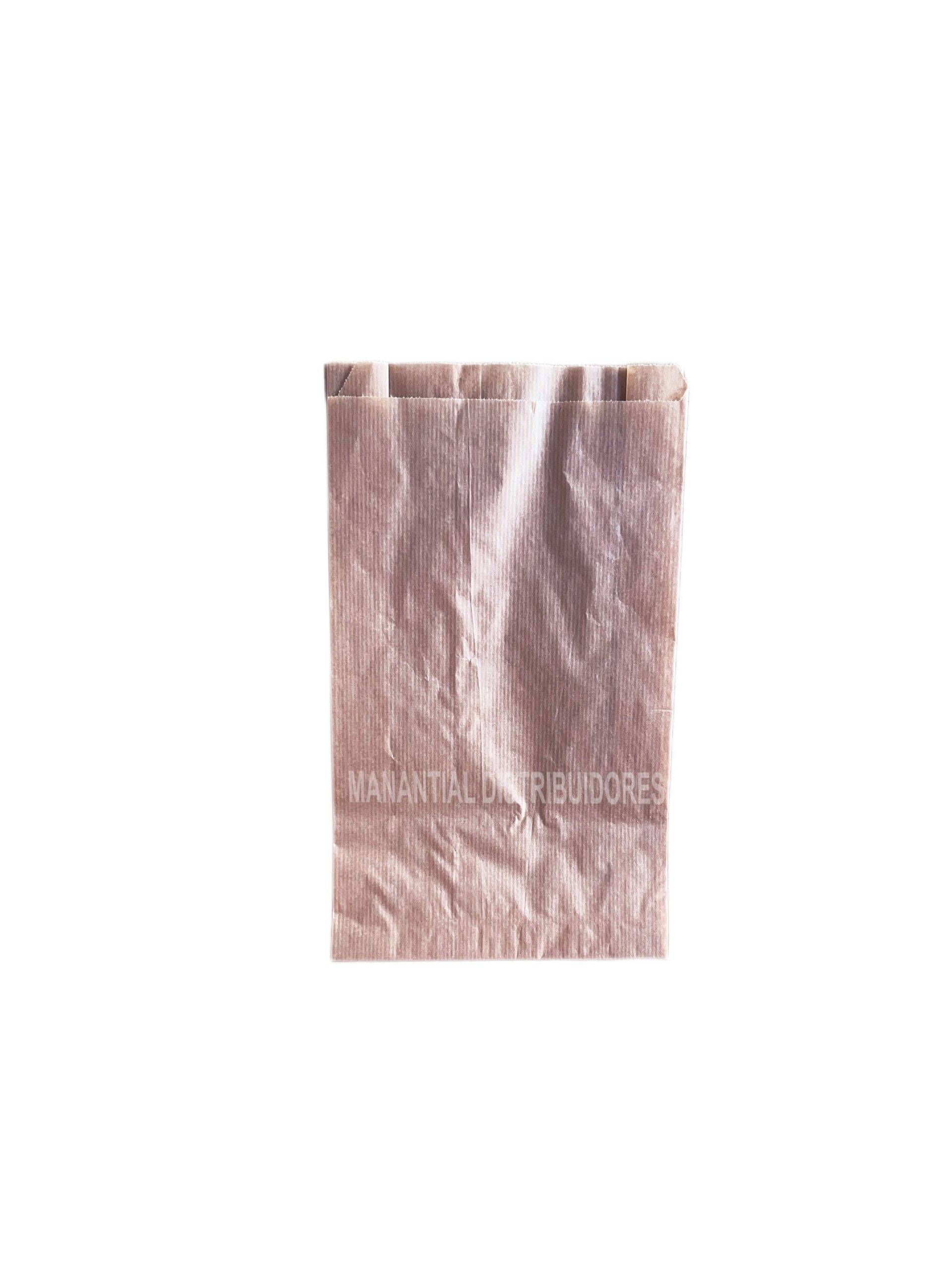 Caja 1.000 uni. Bolsas Kraf 25x32 cm. 2 Bollos.