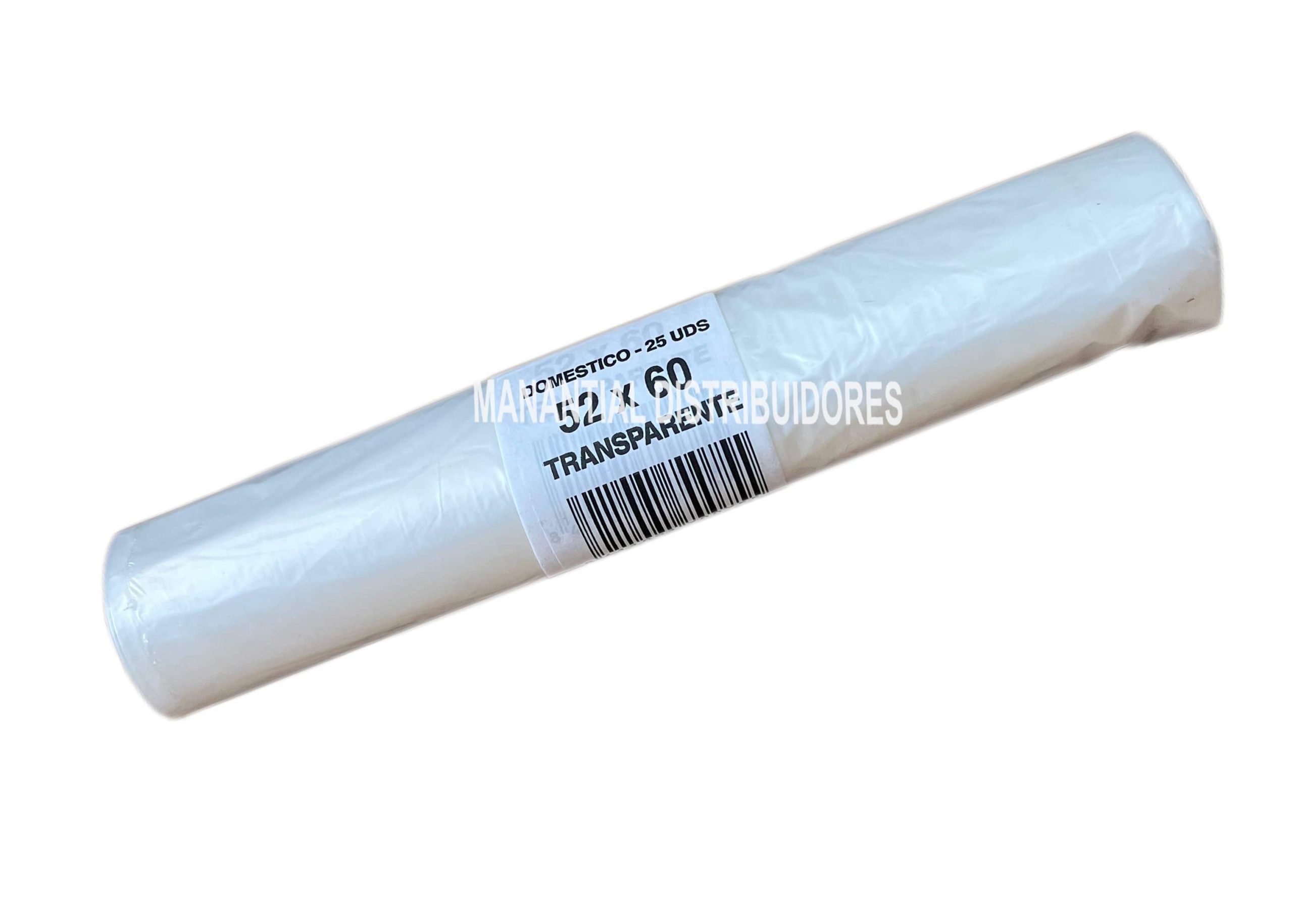 Bolsas de Basura 52x60 transparentes