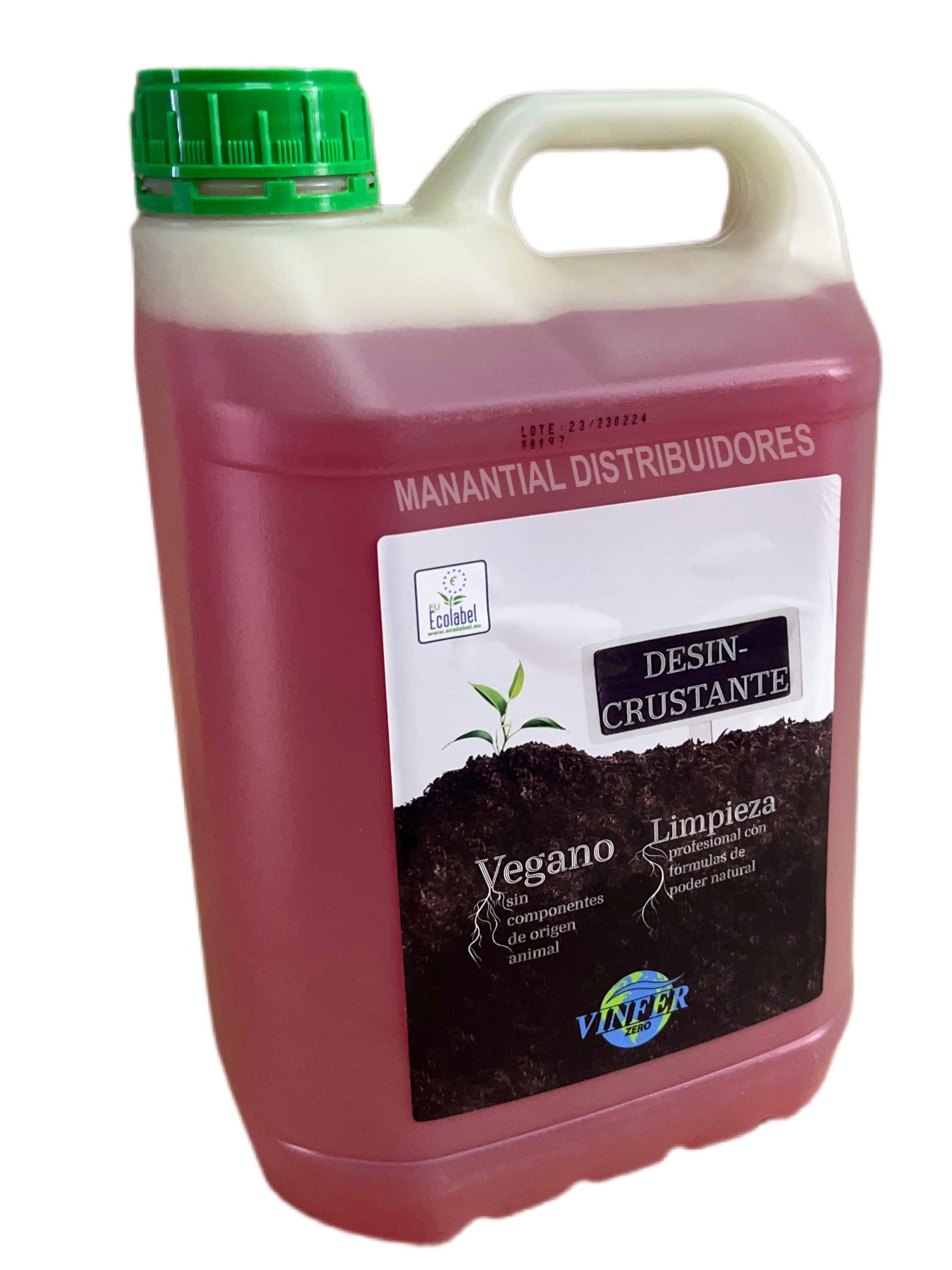 Desincrustante Zero 5 litros. Ecolabel