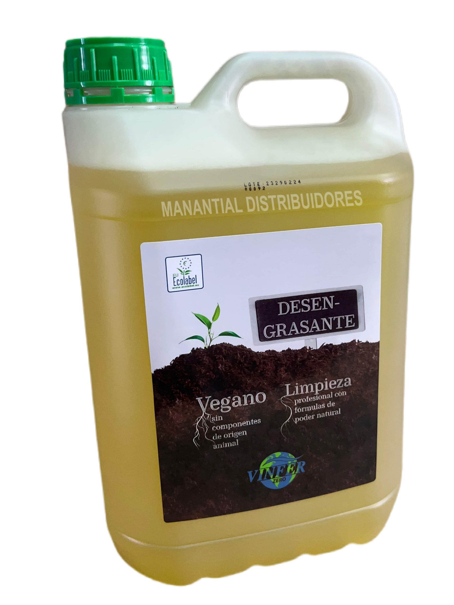Desengrasante Zero 5 litros. Ecolabel