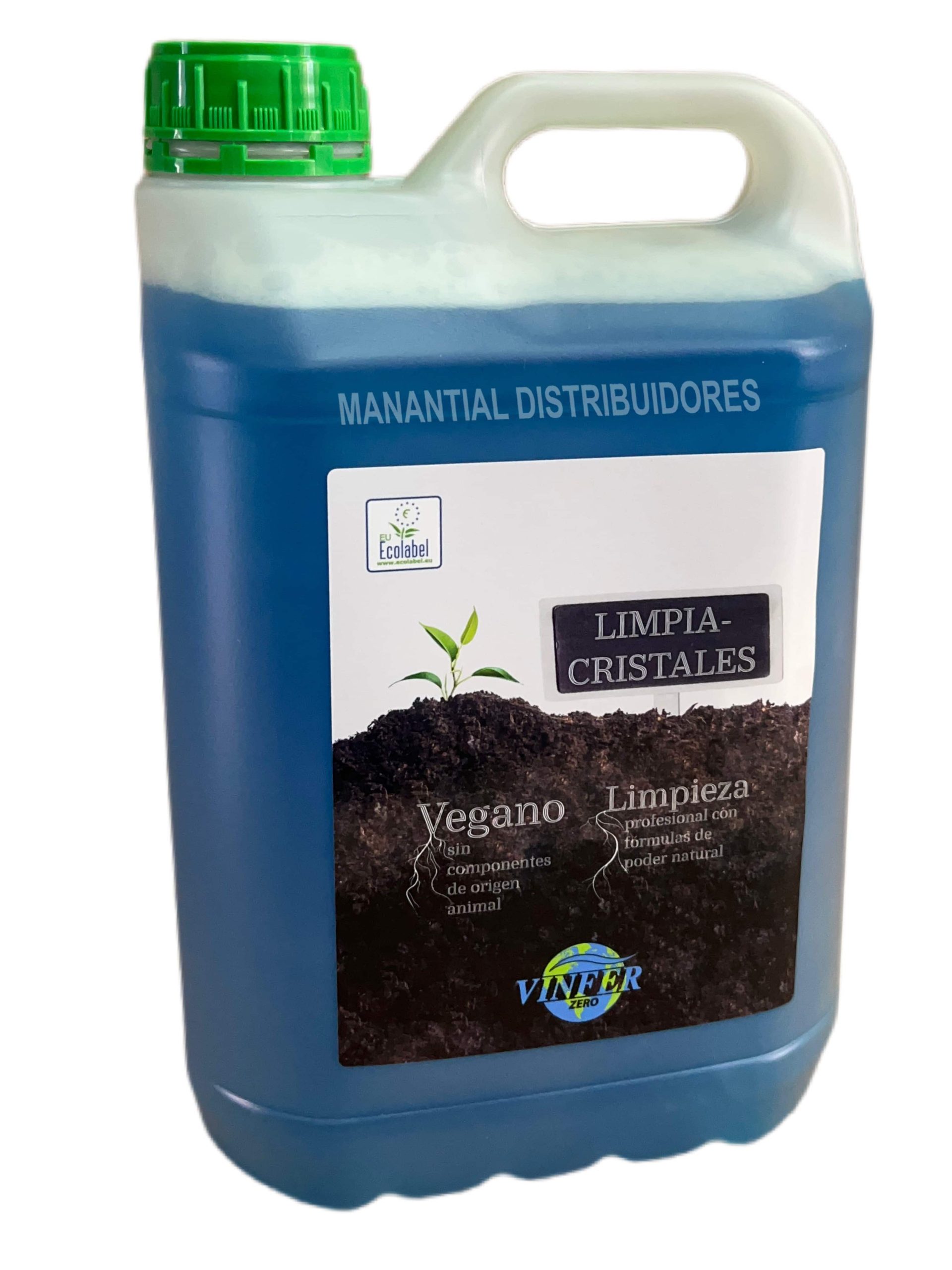 Limpiacristales Zero 5 litros. Ecolabel