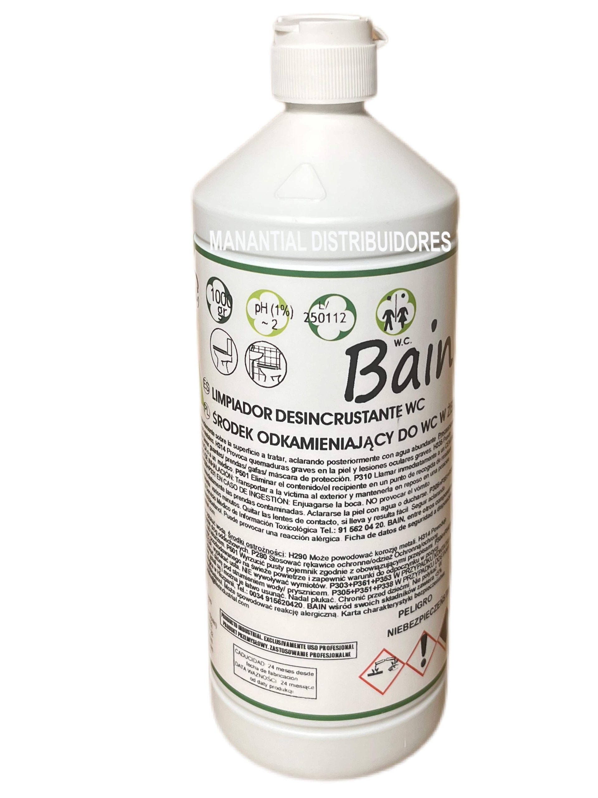 Desincrustante W.C. Bain 1 litro