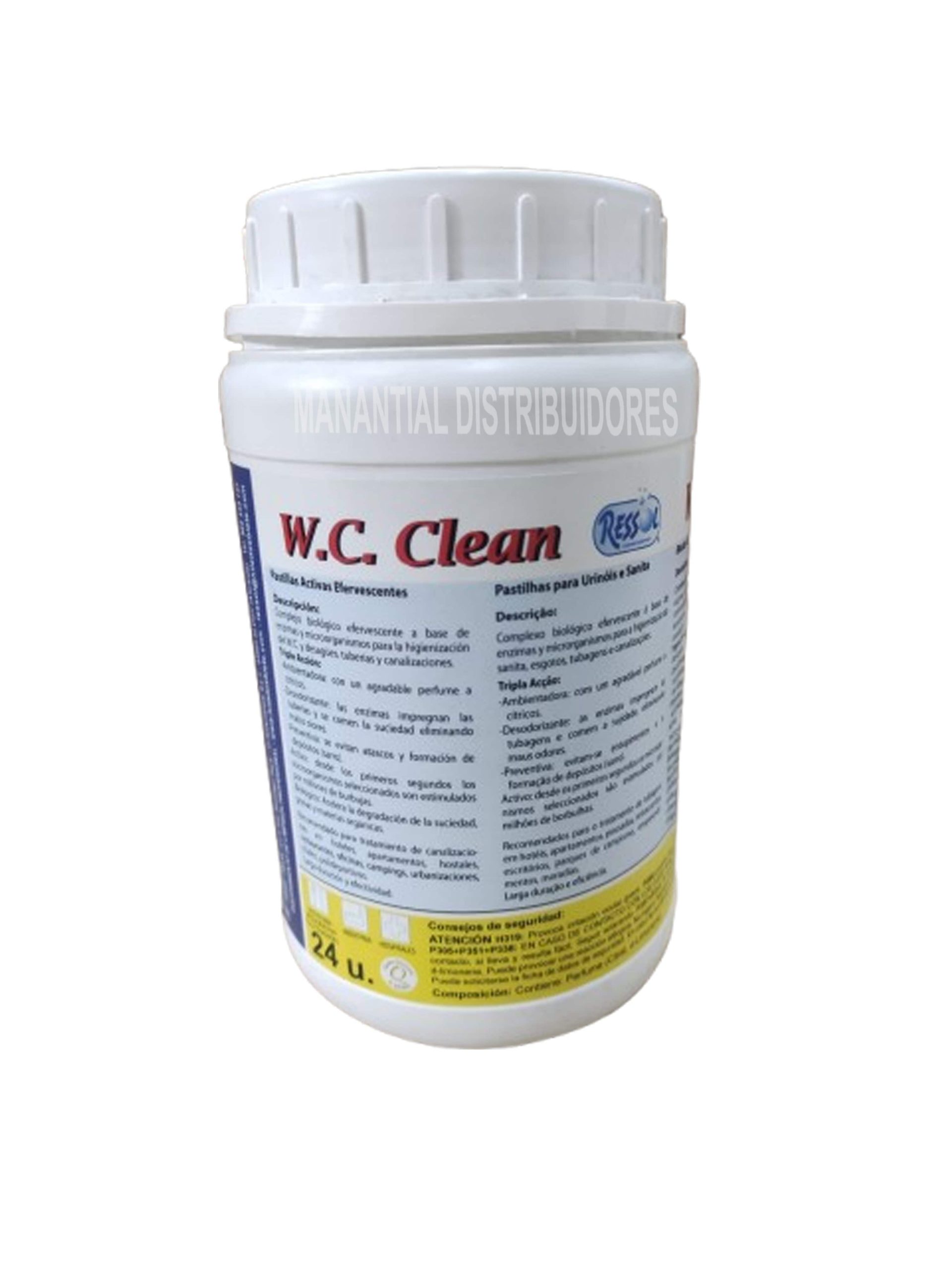 Pastillas Clean W.C. y Tuberías