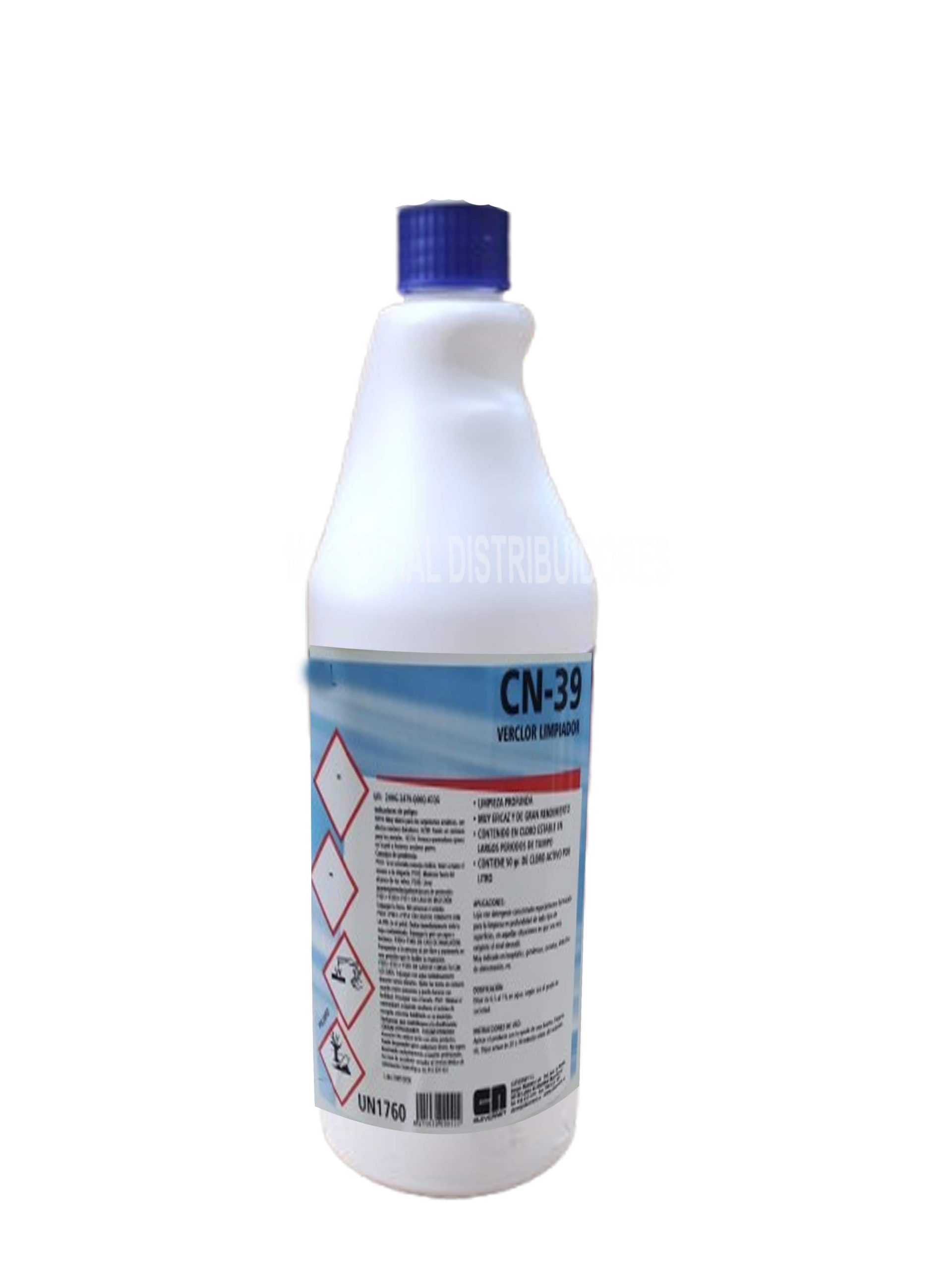 Detergente Clorado Cn-39 Clevernet de litro