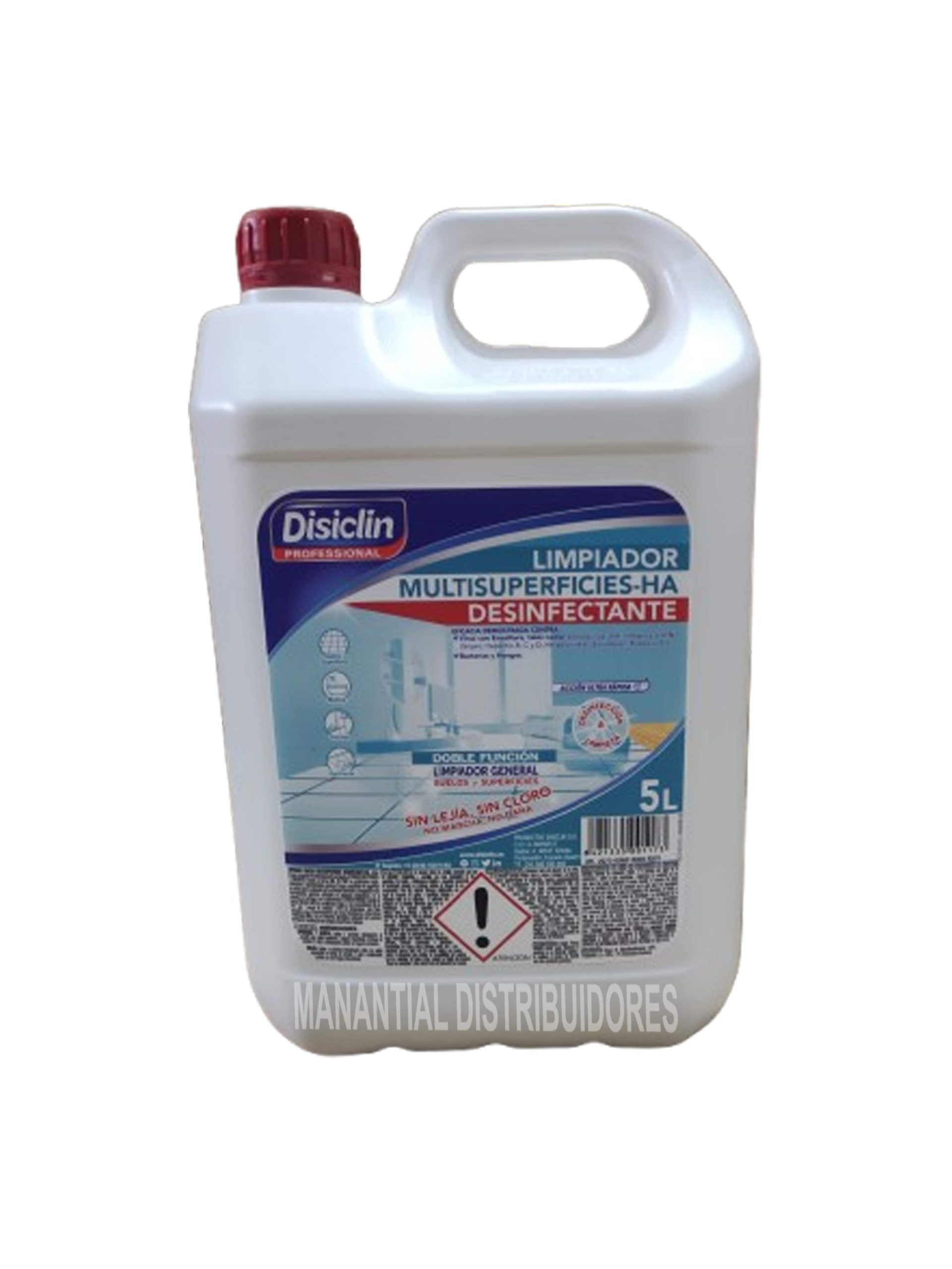 Desinfectante Multisuperficies HA Disiclin 5 litros