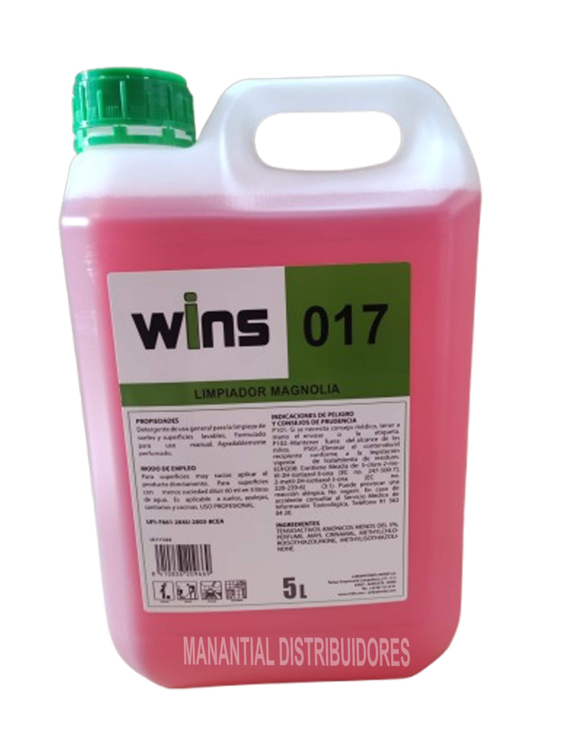 Fregasuelos Wins 017 Magnolia 5 litros