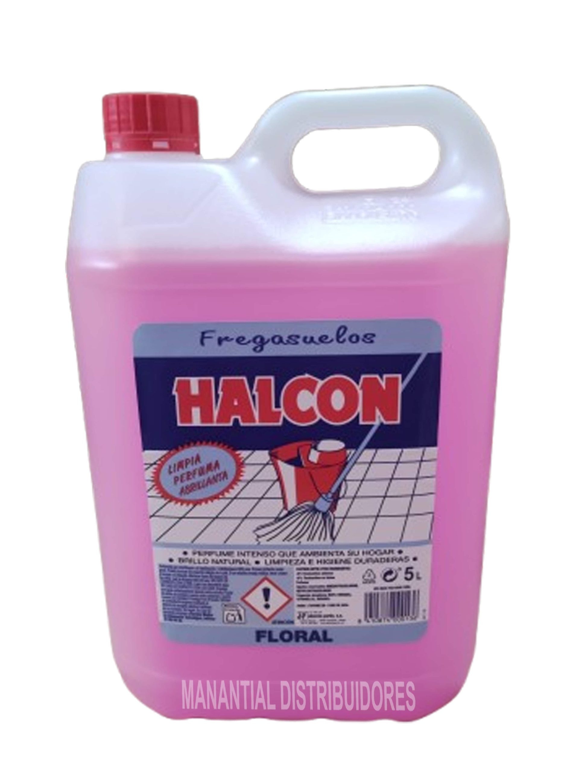 Fregasuelos Halcon Floral 5 litros