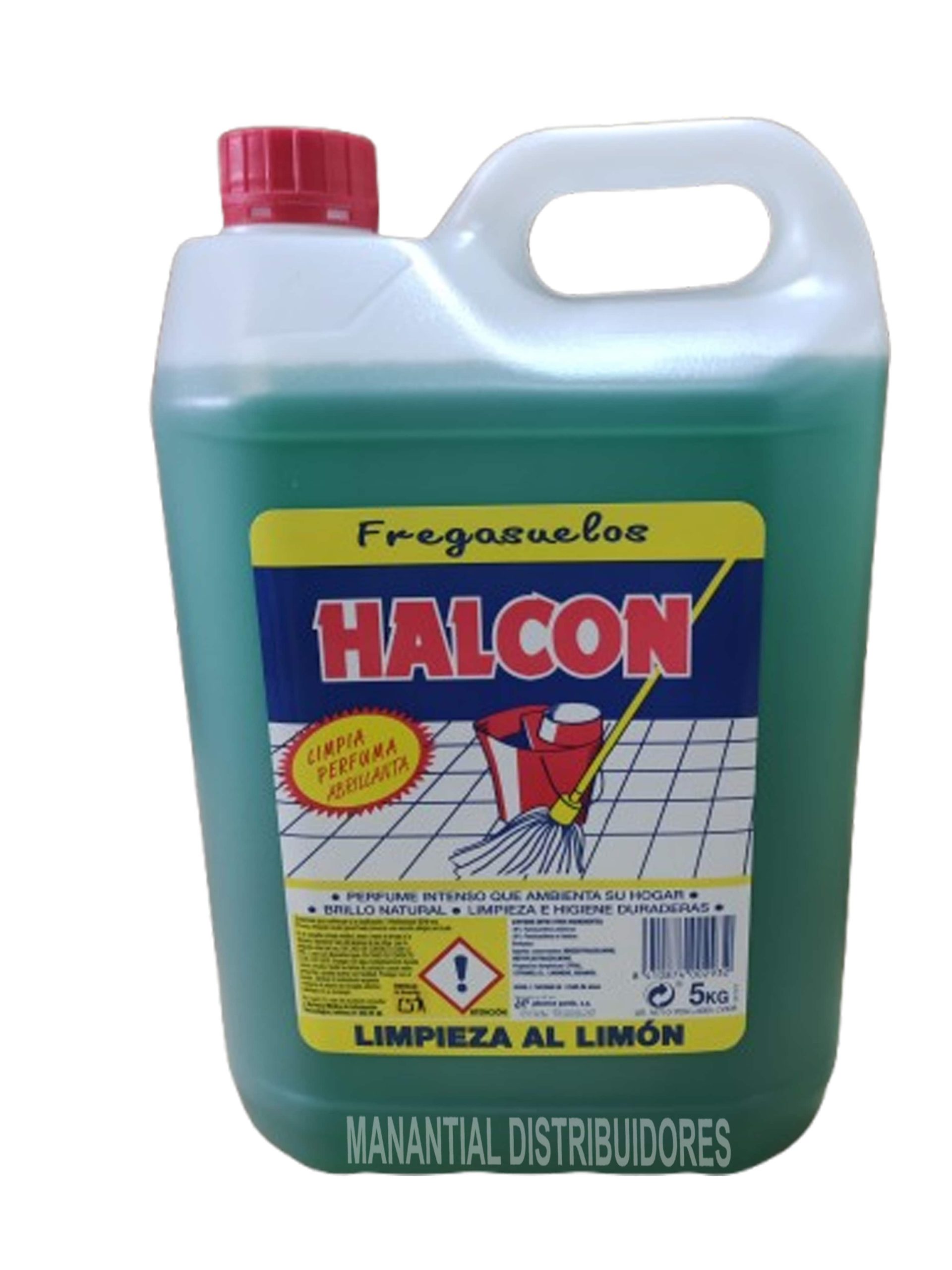 Fregasuelos Halcon Limón 5 litros