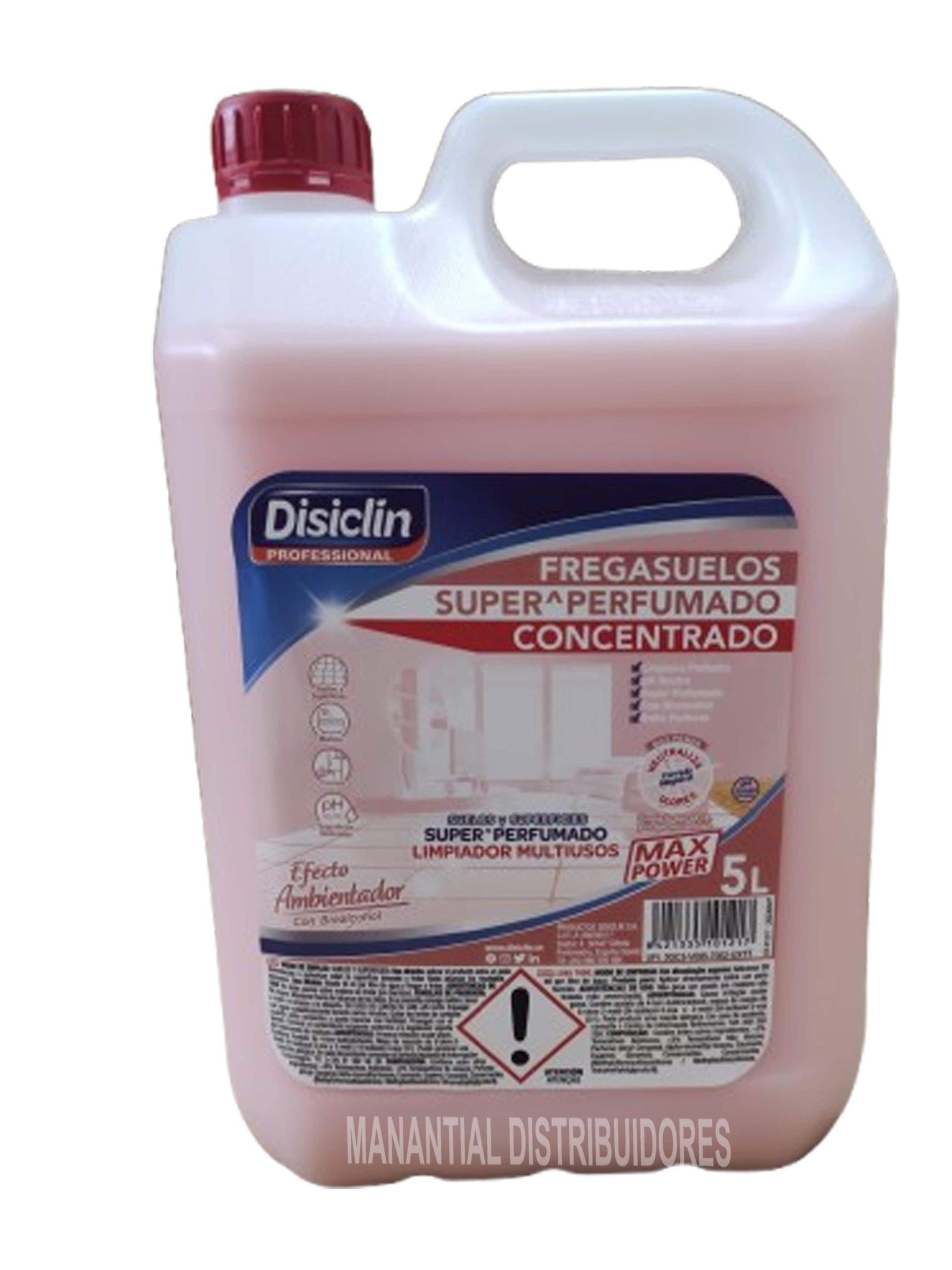 Fregasuelos Neutro Concentrado Disiclin 5 litros