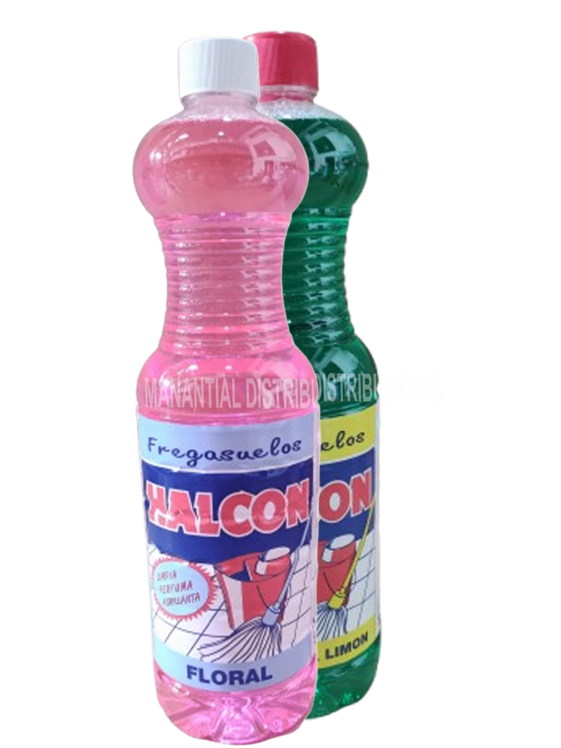Caja 12 uni. Fregasuelos Halcon Floral de 1.500 ml