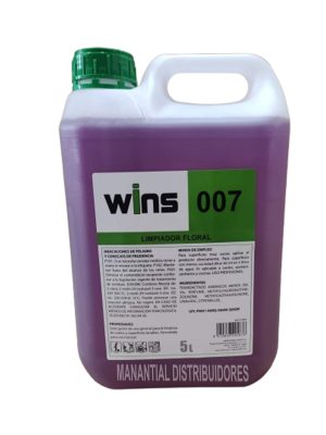 Fregasuelos Wins 007 Floral 5 litros