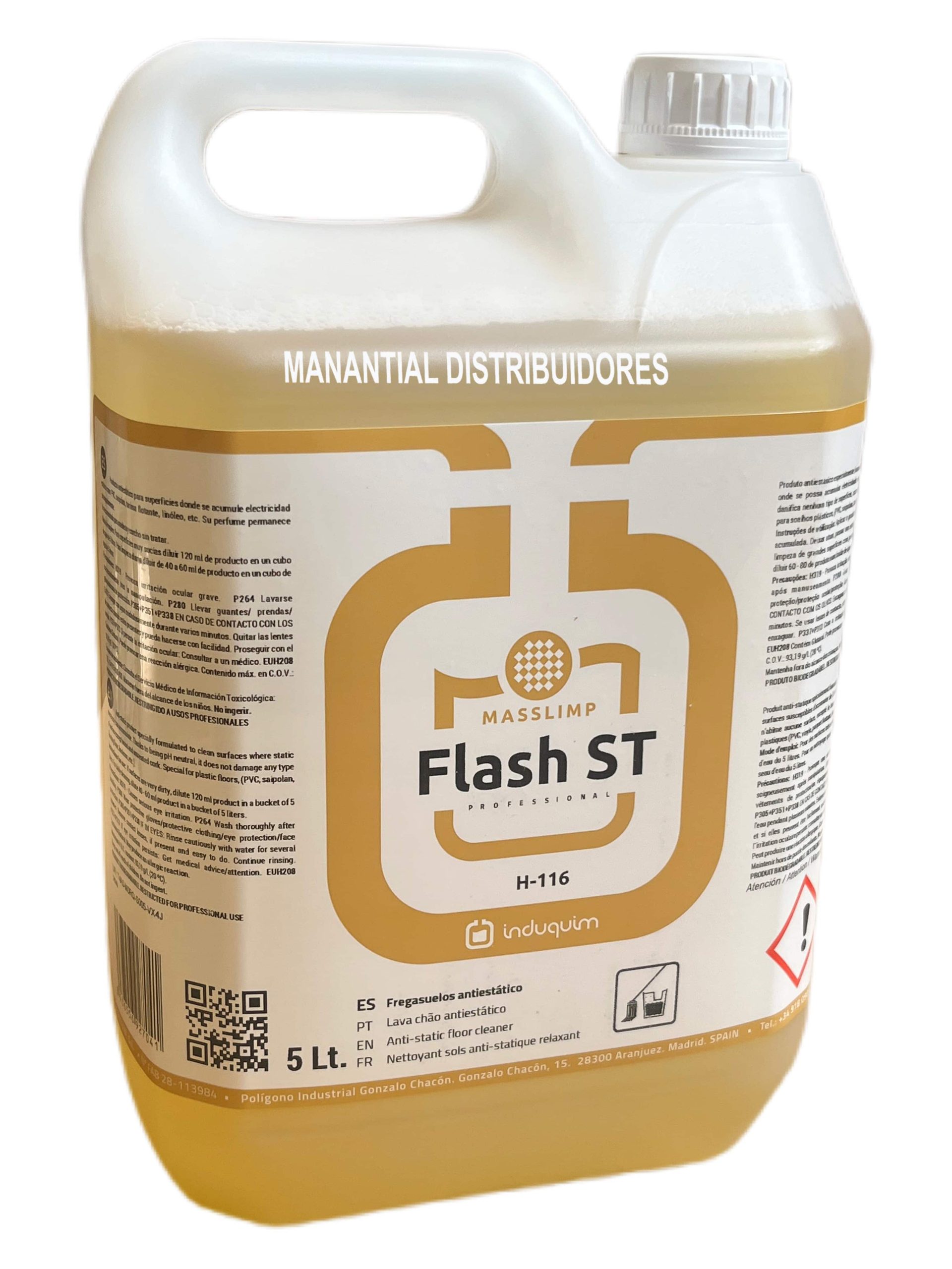 Fregasuelos Flash ST Sucitesa 5 litros