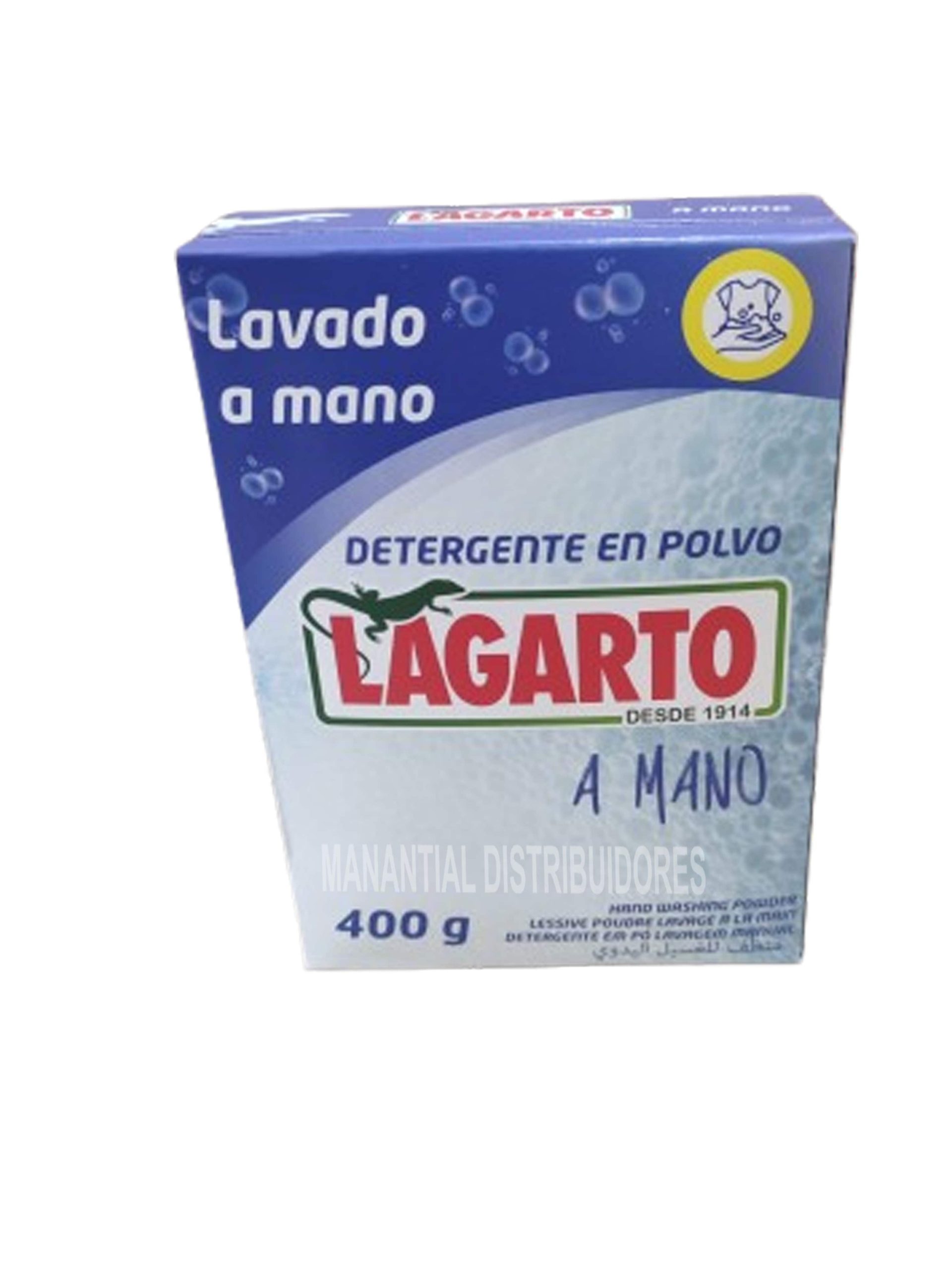 Lagarto Detergente a mano 400 gramos