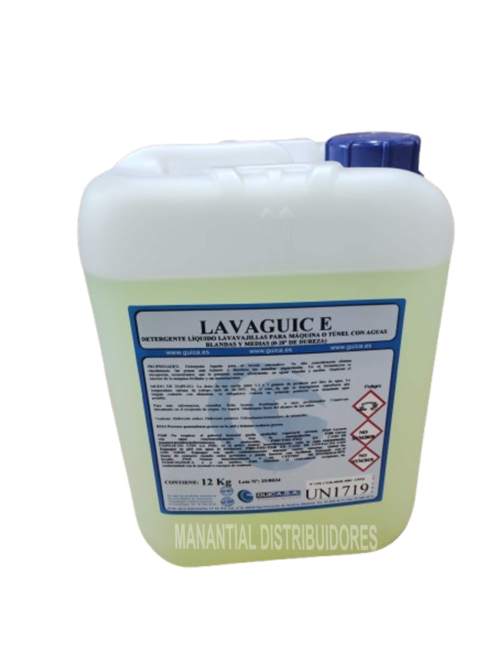 Detergente Máquina Lavaguic E 12 Kg