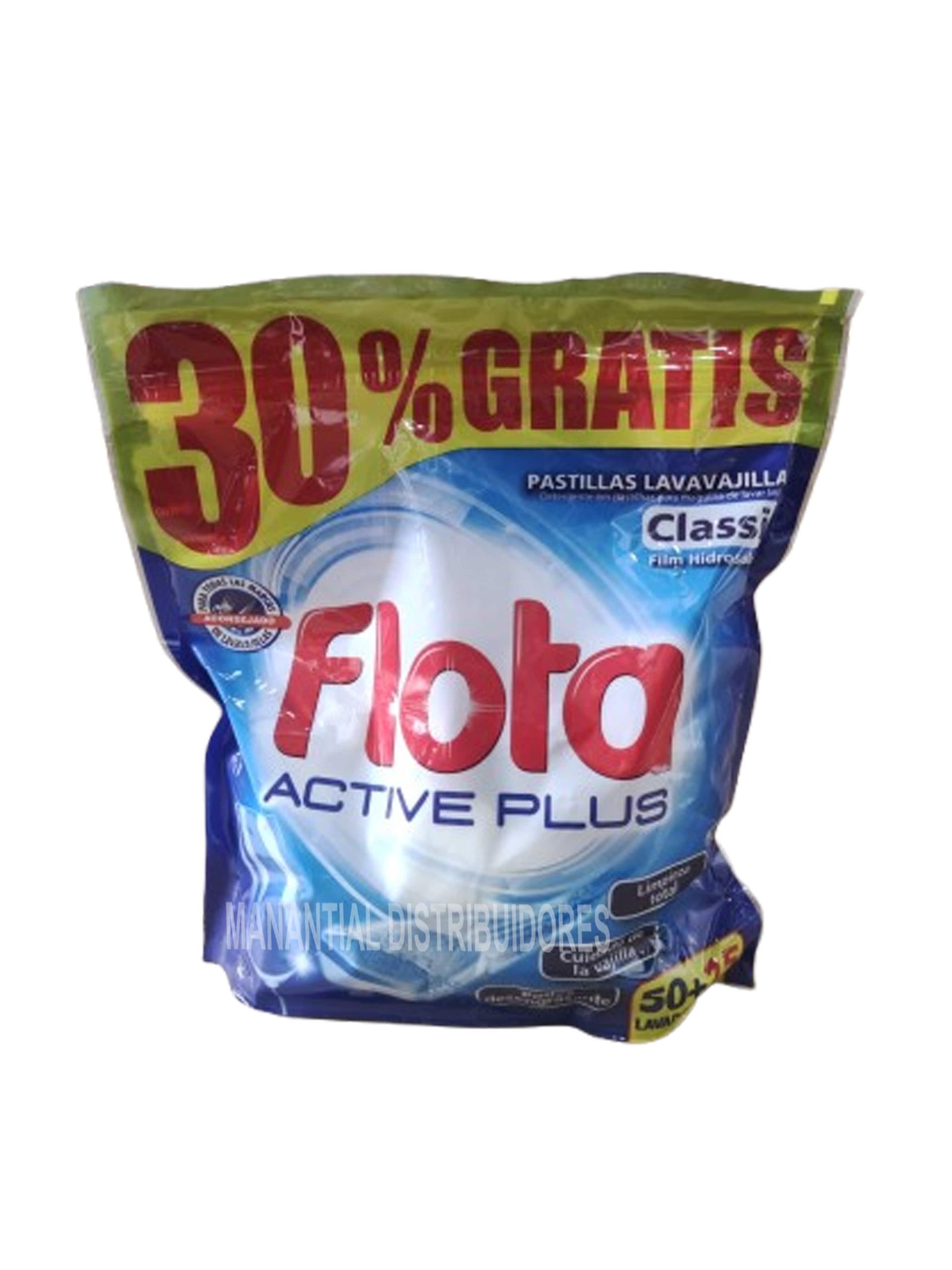 Pastillas lavavajillas máquina Flota Active Plus 50 unidades