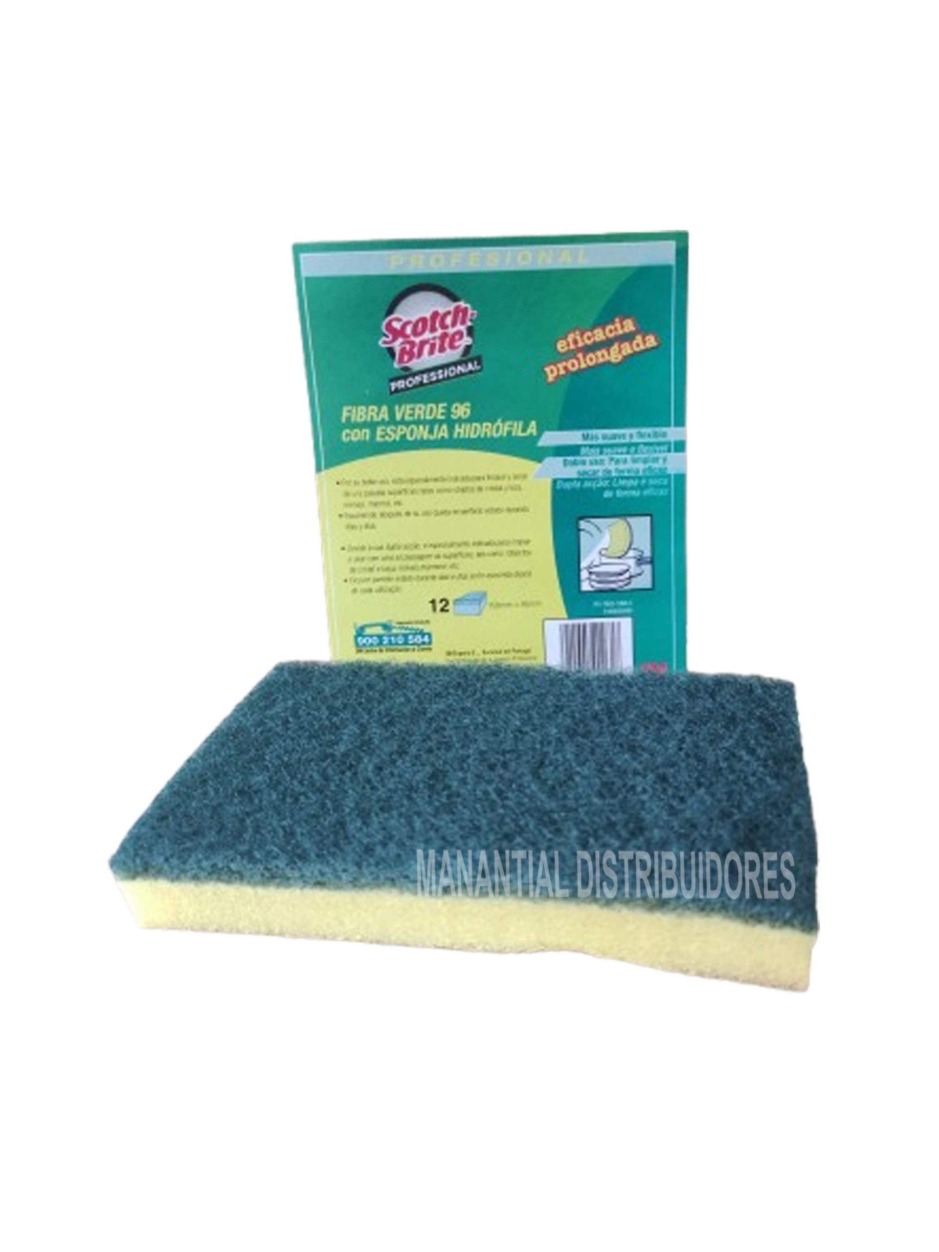 Estropajo con esponja 158x95 mm Scoth-Brite