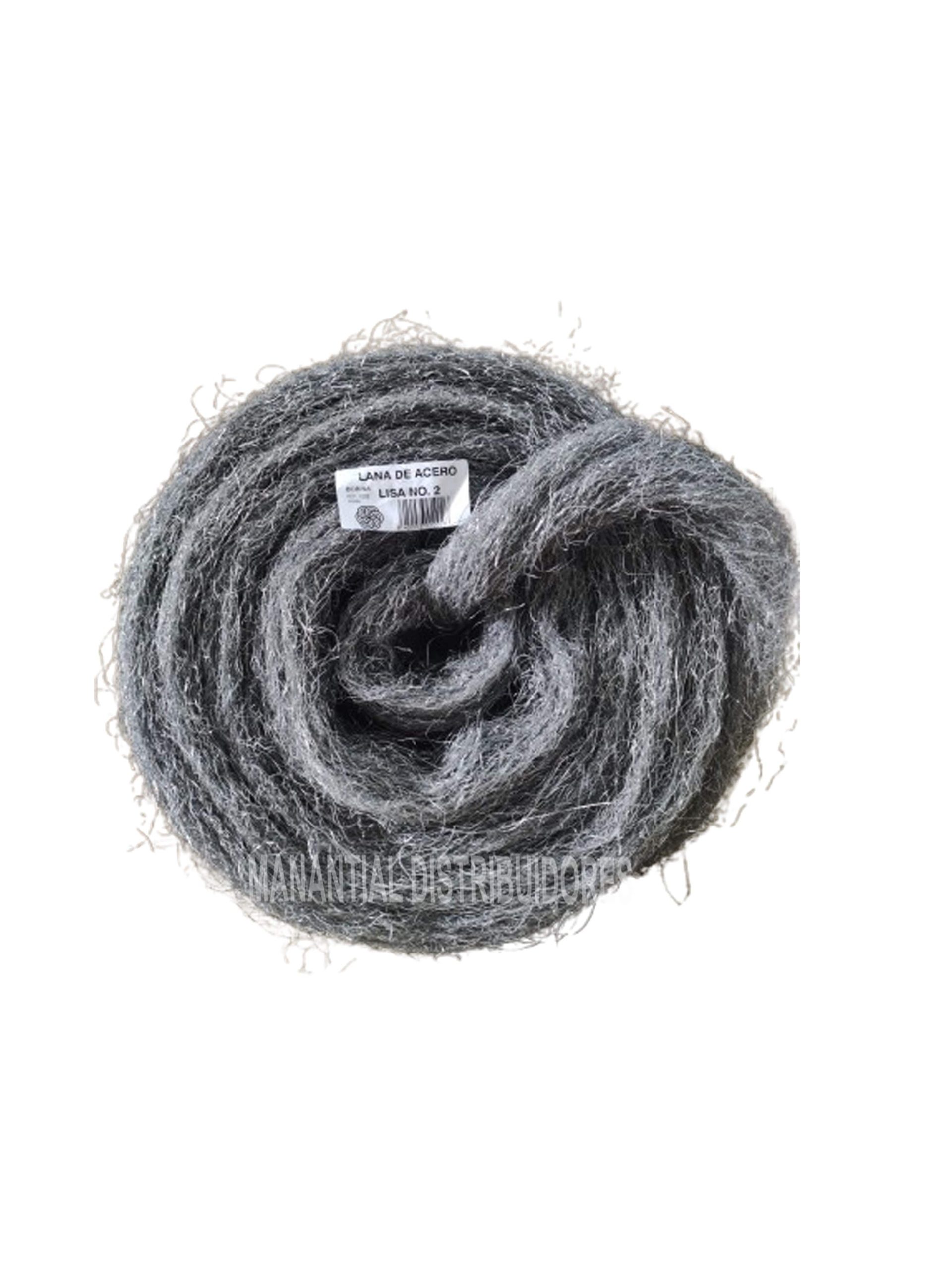 Rollo de lana de acero Lisa de 2 Kg
