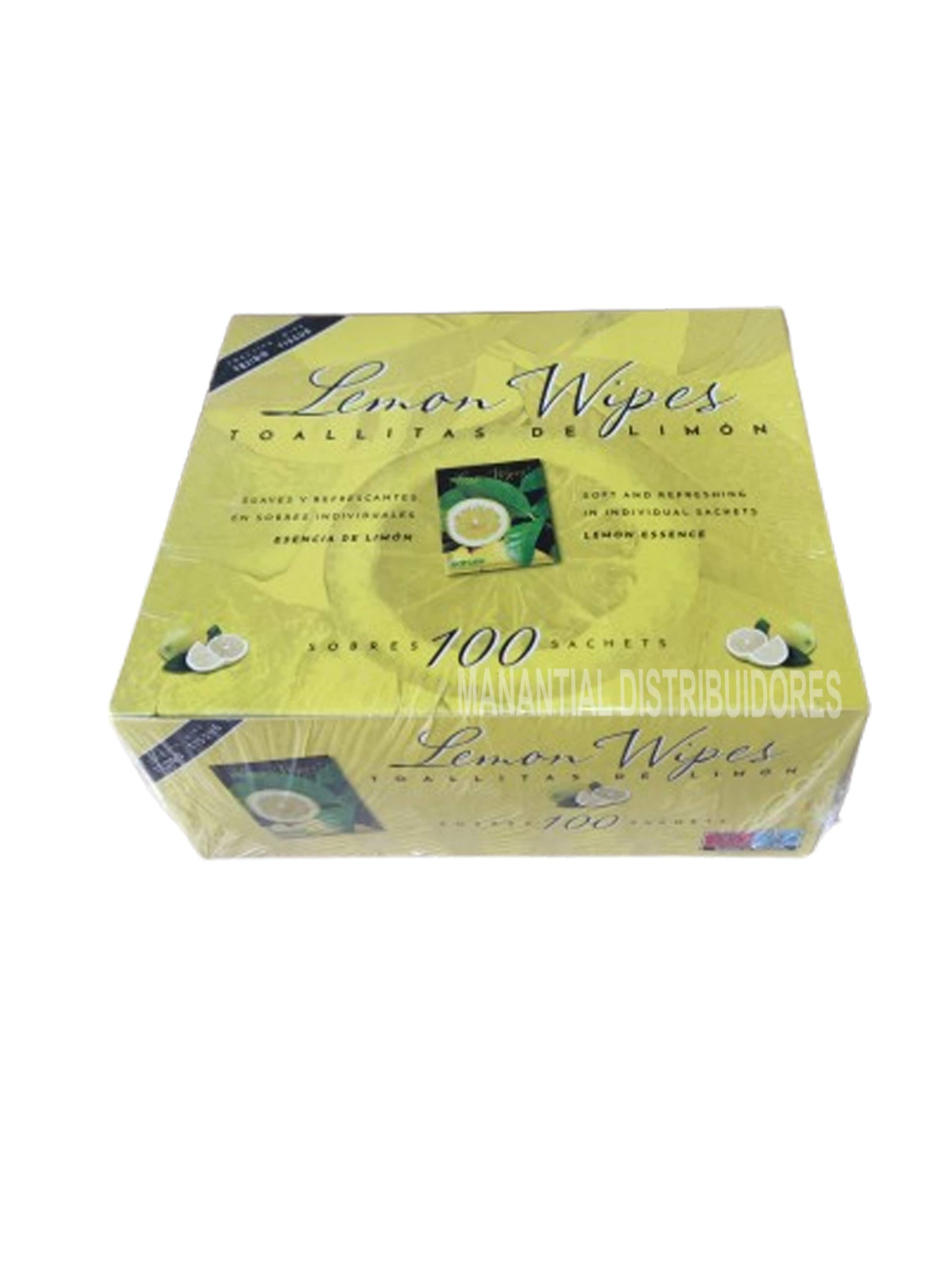 Toallitas de limón 100 unidades