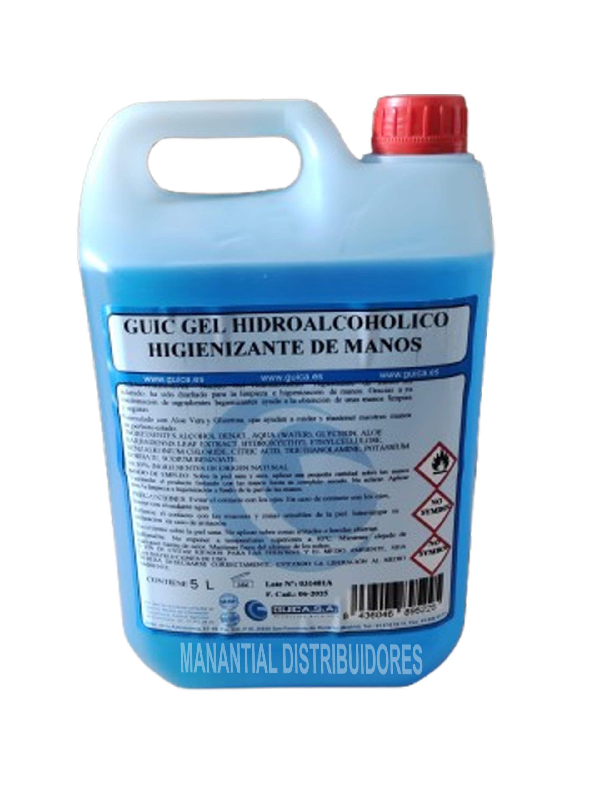 Gel Hidroalcohólico  5 litros