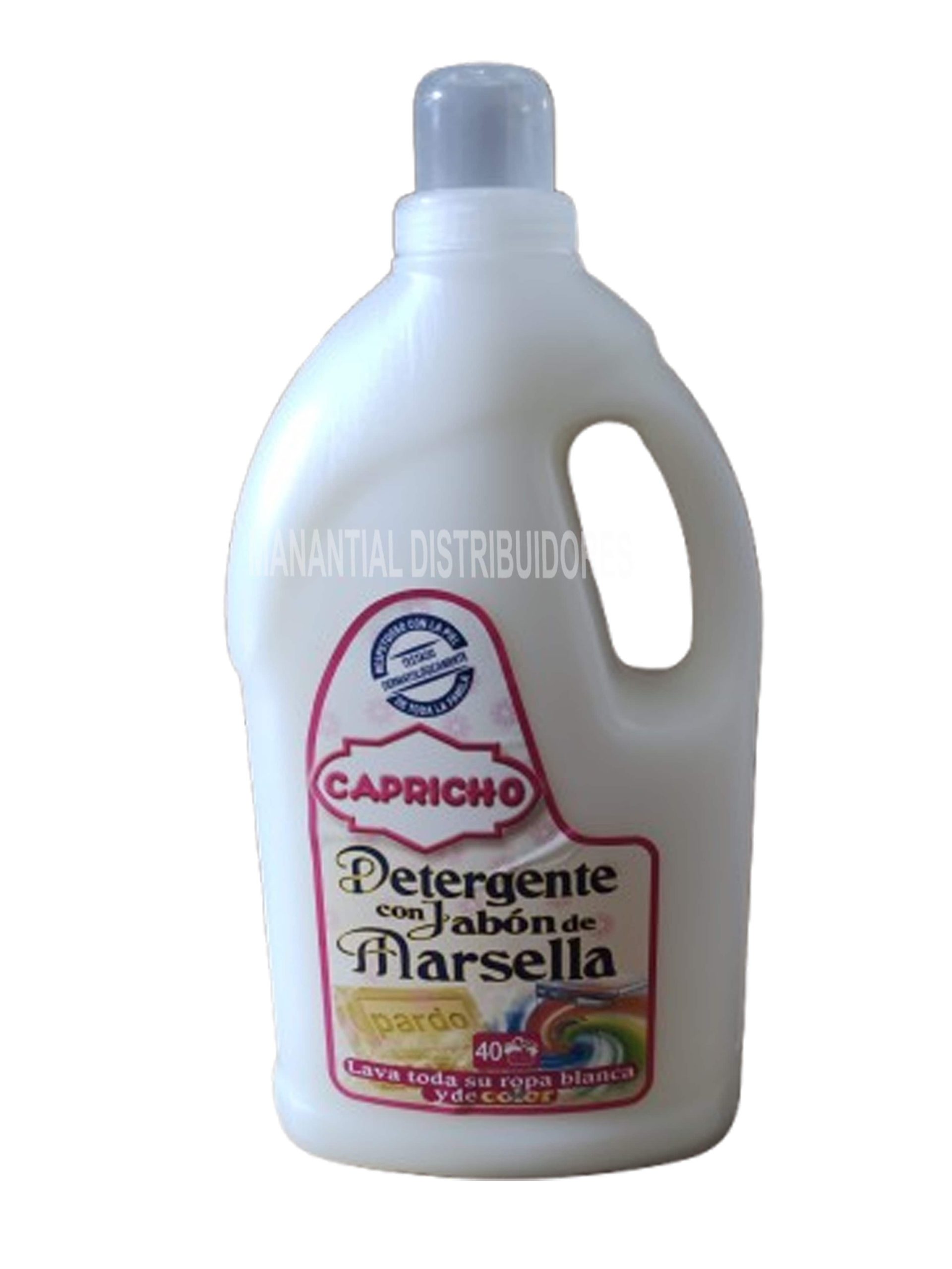 Detergente de ropa líquido Capricho Marsella 3 litros