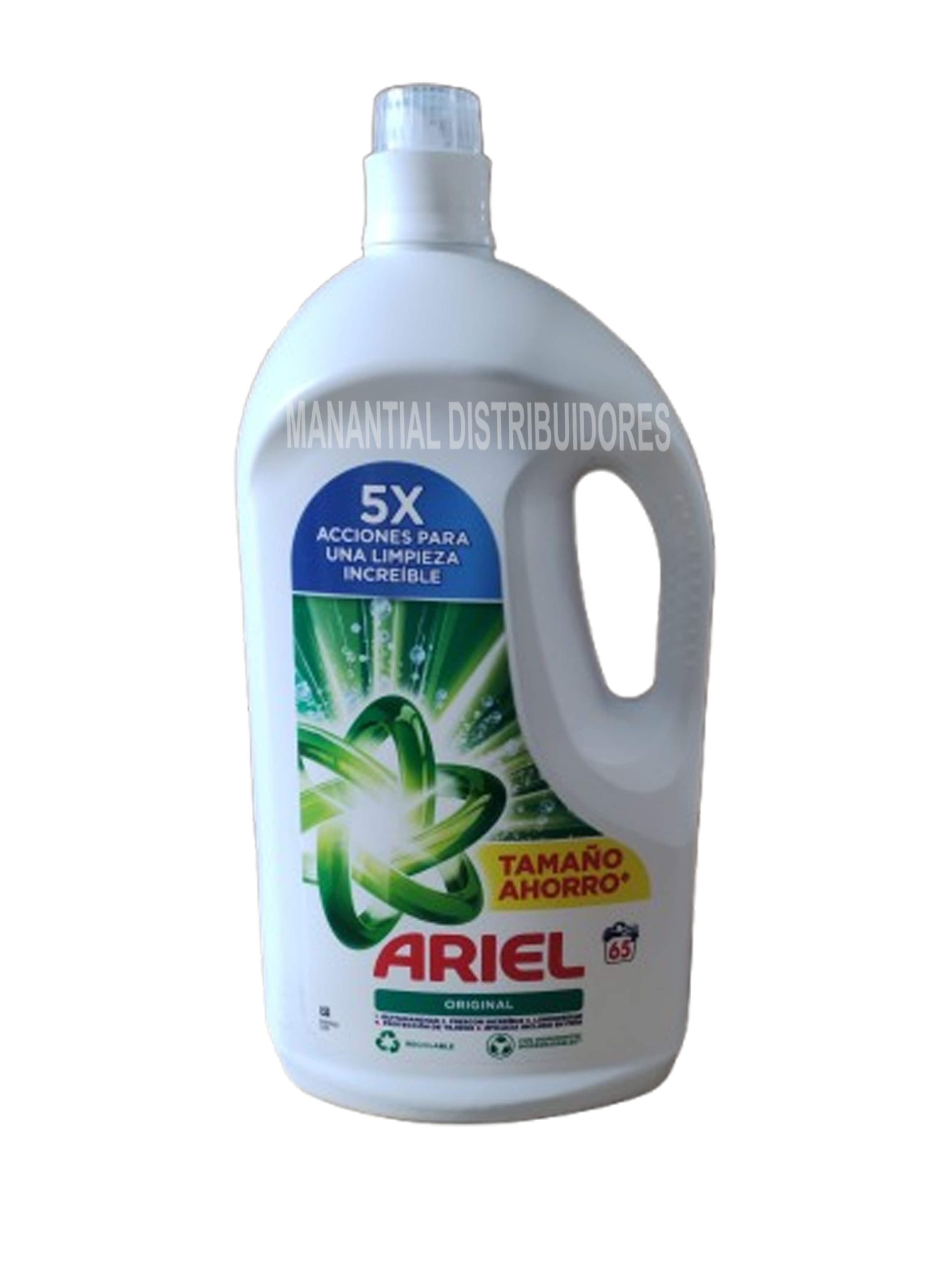 Detergente lavadora Ariel Original Líquido