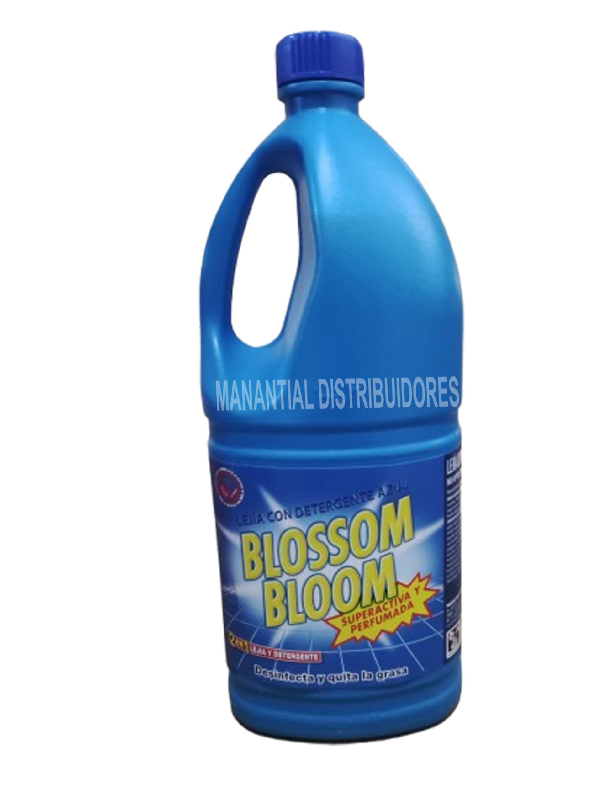 Lejía con detergente de 2 litros.
