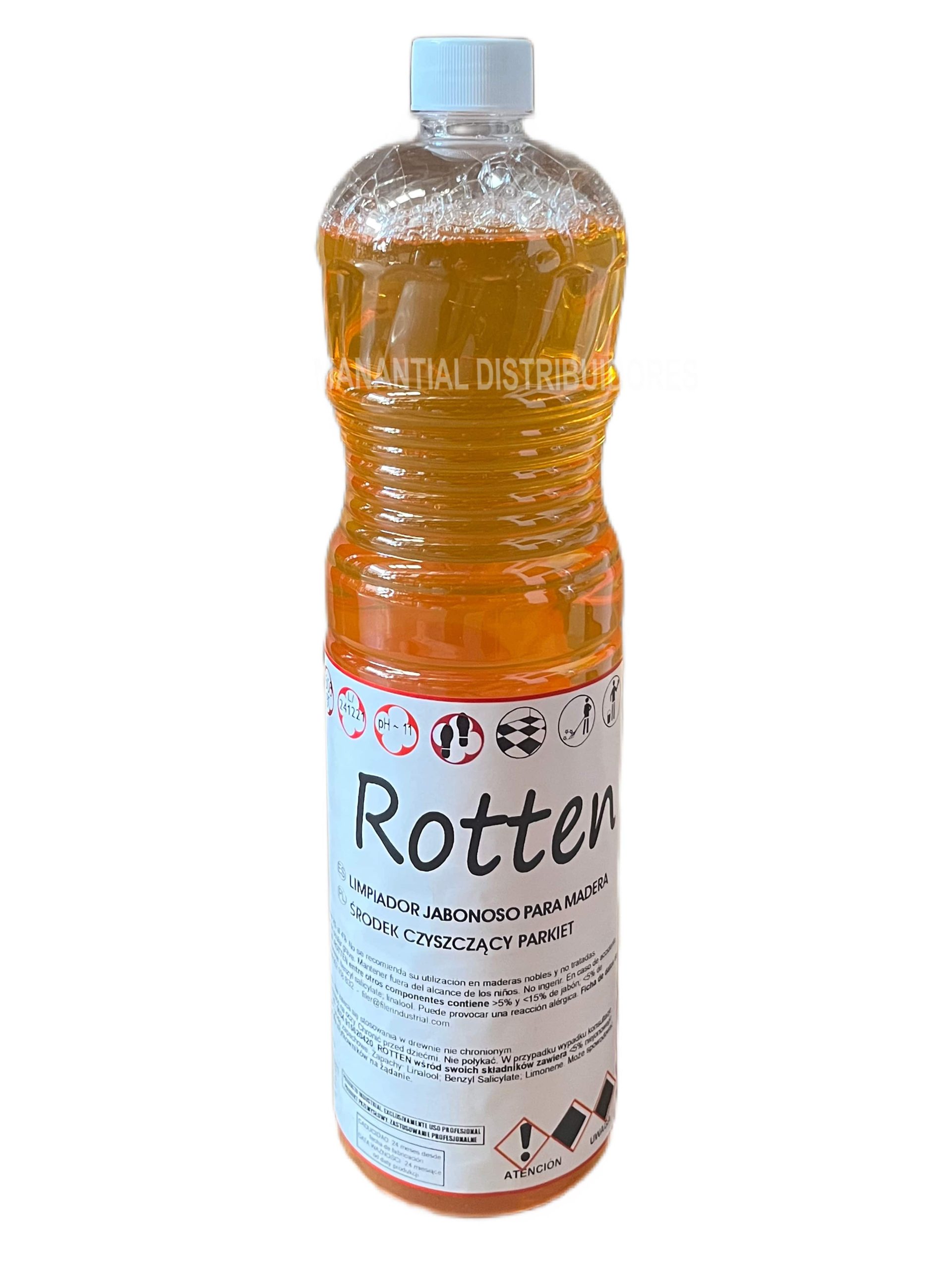 Limpiador Jabonoso Rotten 1,5 litros