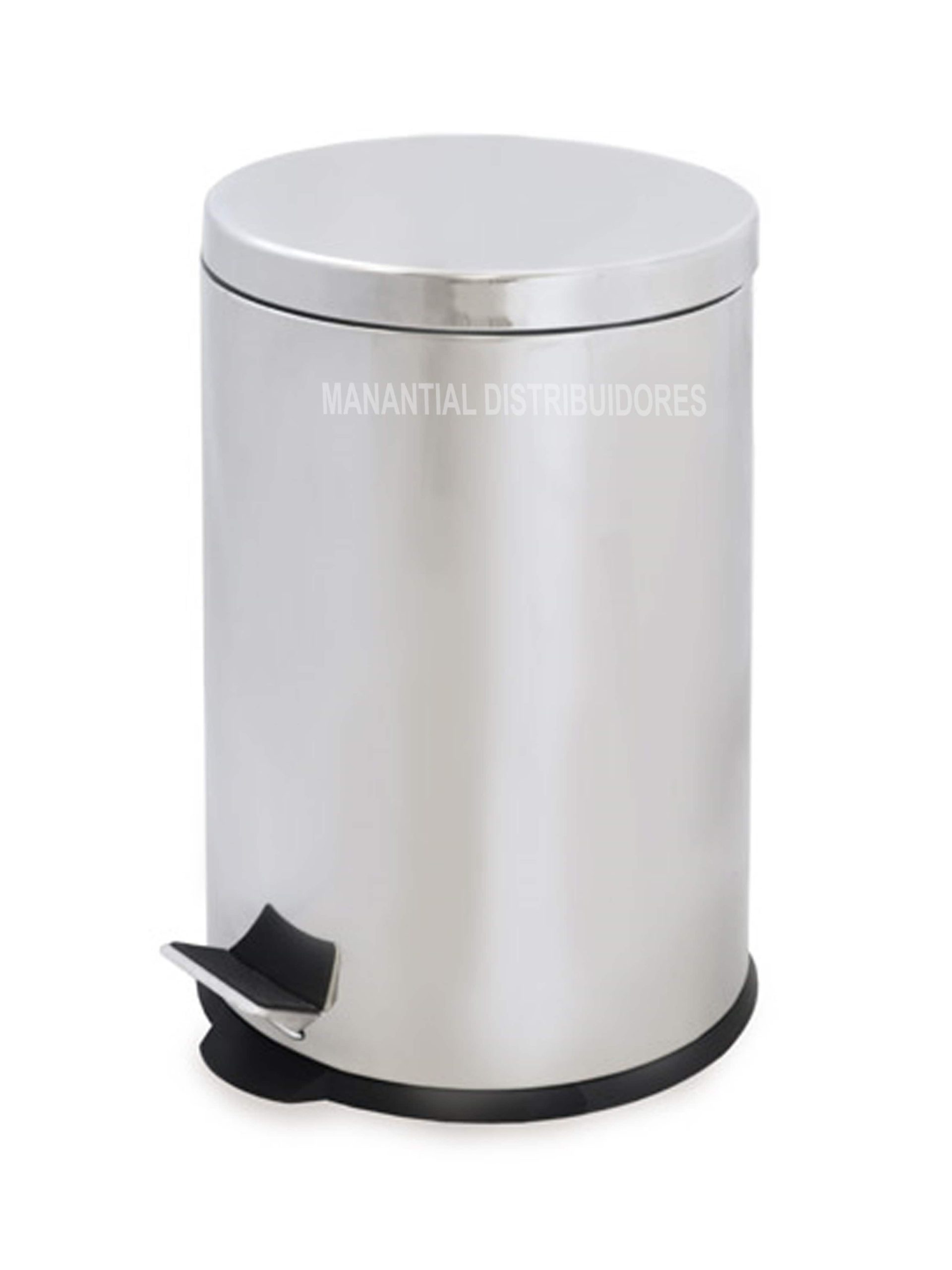 Papelera metálica con pedal 5 litros