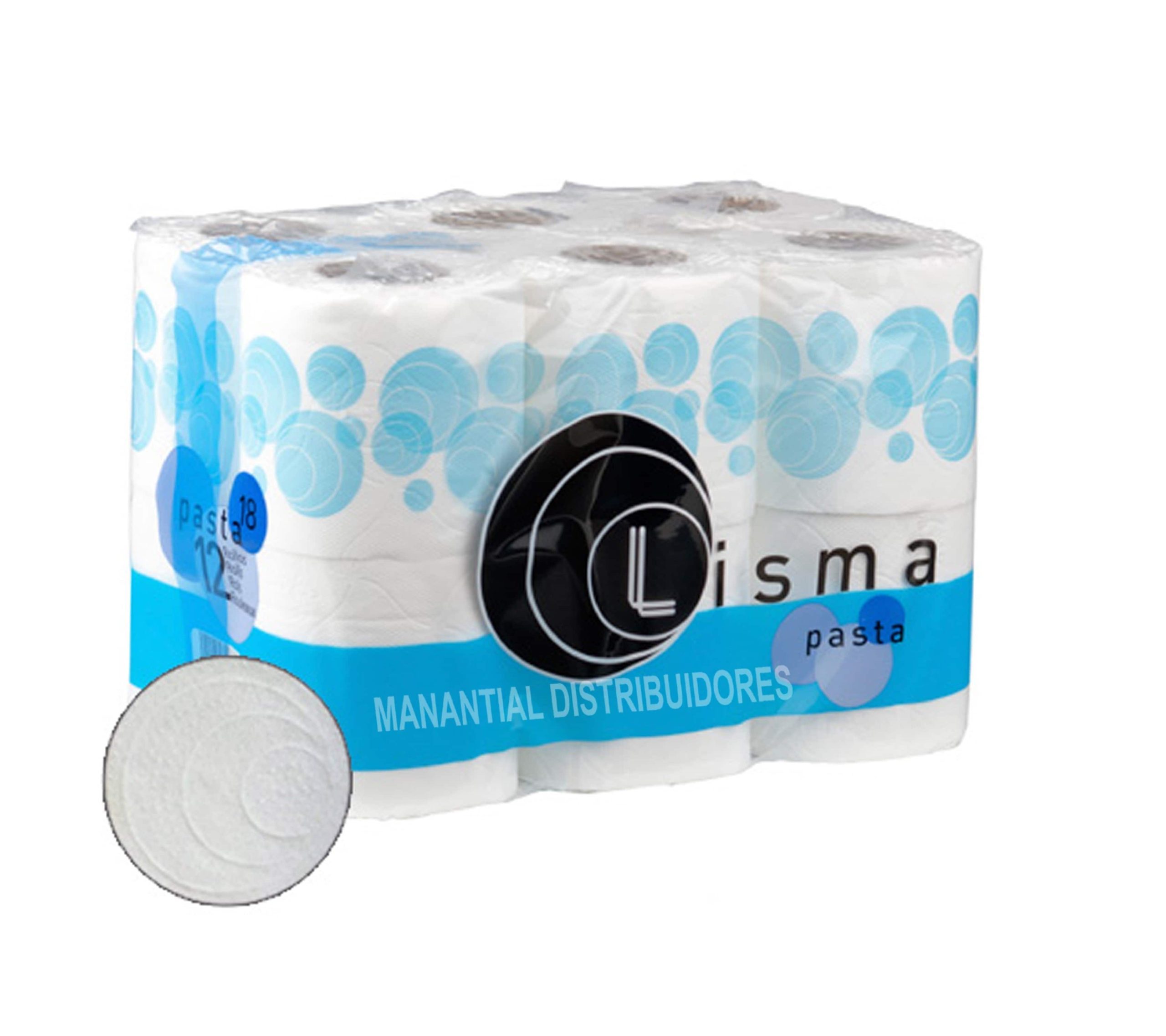 Saco 108 rollos. Papel Higiénico Doméstido 2 Hojas de 22 metros