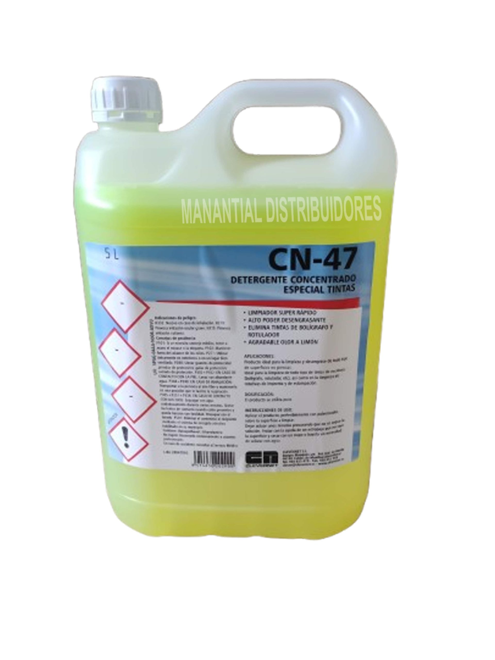 Quitatintas CN-47 Clevernet garrafa 5 litros