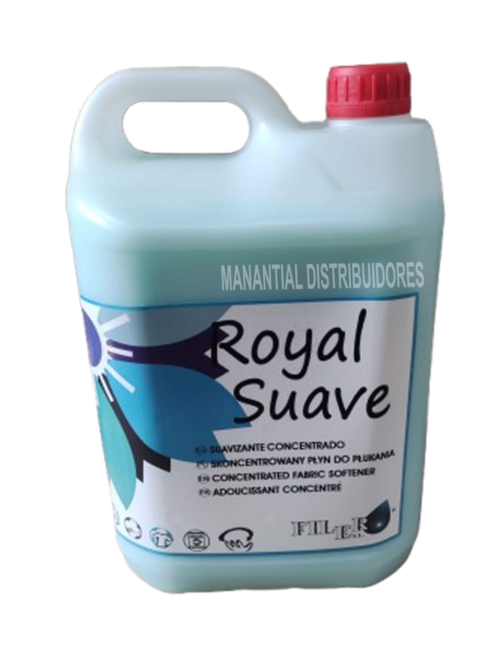 Suavizante para ropa Royal Filer garrafa 5 litros
