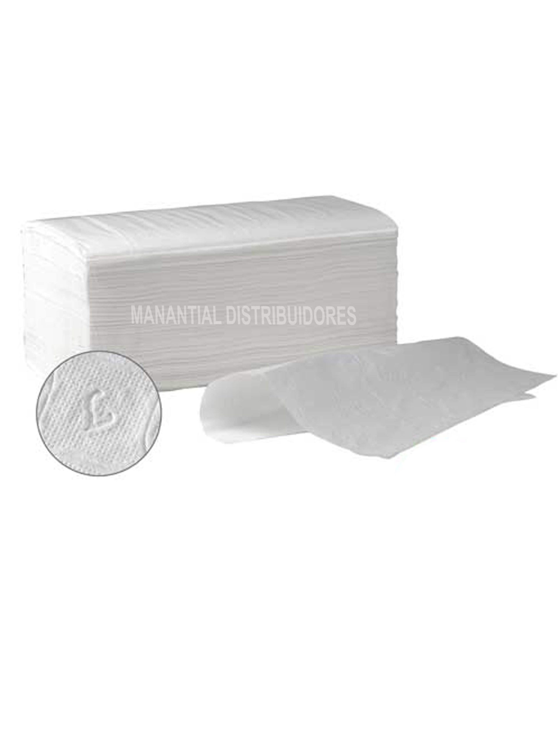 Toallas Z-Z Eco-Pasta 2 hojas. 20x200 unidades