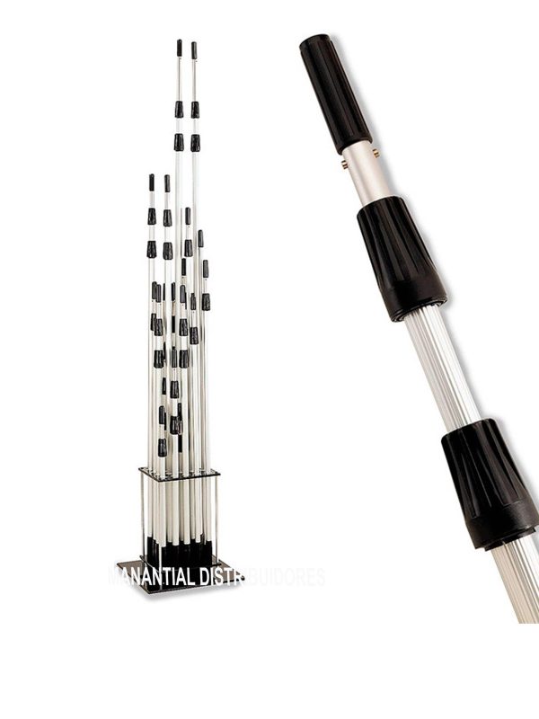 Tubo telescópico de 2 x 1,25 metros